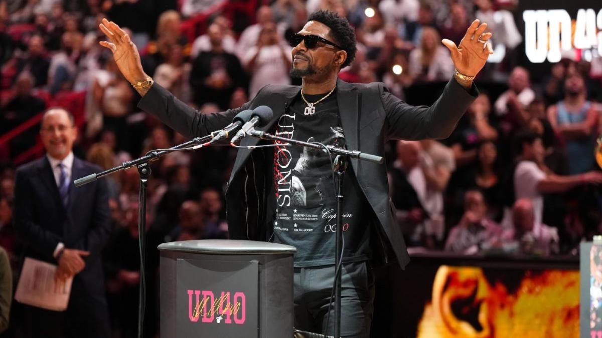 El Heat retira la camiseta de Udonis Haslem en una emotiva ceremonia: 