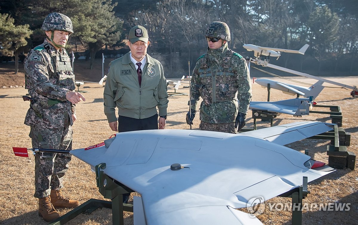 Defense chief calls for stronger anti-drone measures against N. Korea