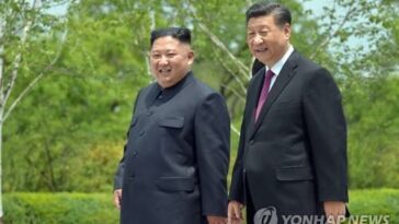 N. Korea leader Kim, Xi exchange New Year&apos;s greetings