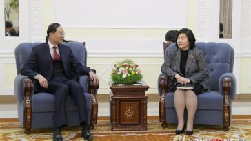 N. Korea&apos;s foreign minister meets visiting Chinese vice FM: state media
