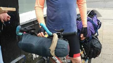 Steven Harper intentaba pedalear desde Dundee a la India cuando perdió contacto con su familia el 23 de noviembre cerca de Mónaco.