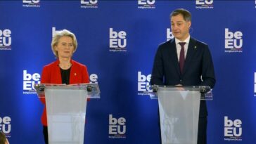 El primer ministro De Croo establece las prioridades para la presidencia belga del Consejo de la UE