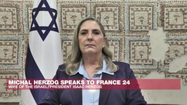 'El pueblo de Israel no quiere la guerra': Primera Dama israelí Michal Herzog