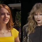 Emma Stone in La La Land and Taylor Swift in Reputation stadium tour movie