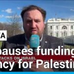 Estados Unidos suspende la financiación a la UNRWA en medio de acusaciones de participación del personal en los ataques del 7 de octubre