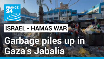 Gaza: 'La enfermedad se propaga' en Jabalia a medida que se acumula la basura