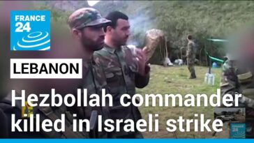 Hezbolá dice que comandante murió en ataque israelí en Líbano