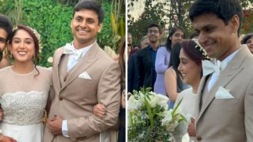 Ira Khan, el video de la boda de Nupur Shikhare ya está disponible, la pareja se casa en una ceremonia blanca de inspiración cristiana.  Mirar