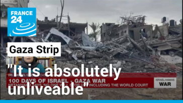 La Franja de Gaza es "absolutamente inhabitable", afirma un portavoz de Oxfam