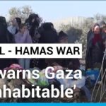 La crisis humanitaria empeora mientras la ONU advierte que Gaza es "inhabitable"