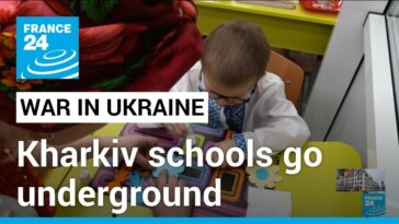 Las escuelas de Kharkiv pasan a la clandestinidad en medio de los bombardeos rusos