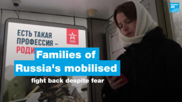 Las familias de los movilizados en Rusia luchan a pesar del miedo