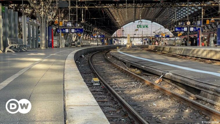 Las huelgas de trenes alemanes fueron recibidas con resignación y consternación por parte de los viajeros