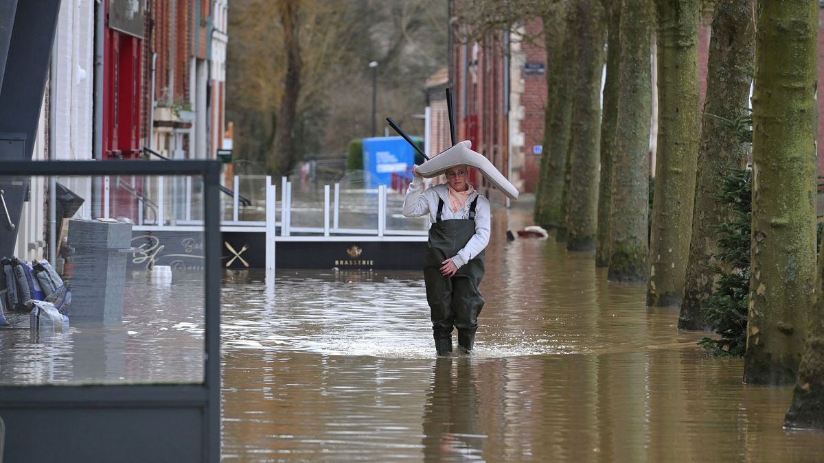 Las inundaciones en Europa provocadas por las altas temperaturas del mar y el aumento del nivel del mar
