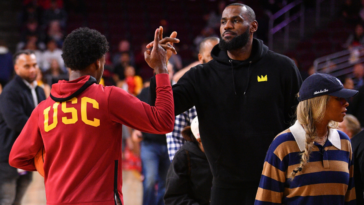 LeBron James de los Lakers hace una afirmación audaz sobre su hijo Bronny en medio de las luchas de Los Ángeles