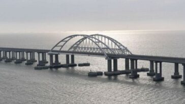 Los ocupantes rusos instalan barreras adicionales a lo largo del puente Kerch – analista de OSINT