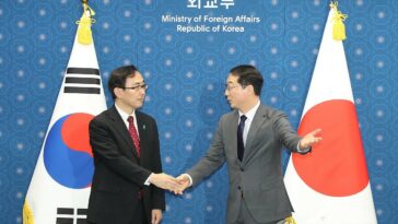 Top nuke envoys of S. Korea, Japan meet ahead of trilateral talks with U.S.