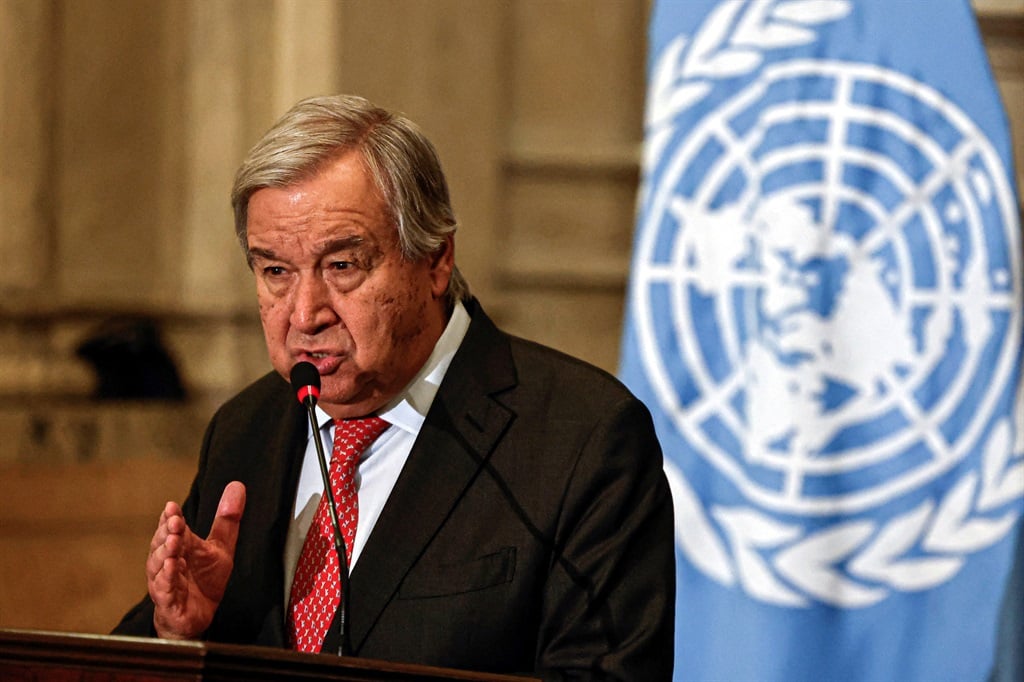 UN Secretary-General Antonio Guterres.