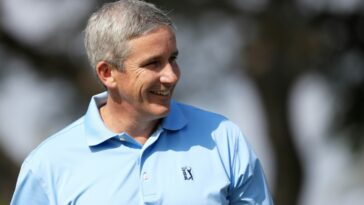 PGA Tour Commissioner Jay Monahan said in a memo that the tour was working to extend talks on a merger deal with the Saudi Arabian Public Investment Fund beyond a year-end deadline, calling negotiations active and productive (SAM GREENWOOD)