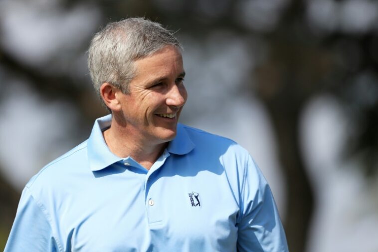 PGA Tour Commissioner Jay Monahan said in a memo that the tour was working to extend talks on a merger deal with the Saudi Arabian Public Investment Fund beyond a year-end deadline, calling negotiations active and productive (SAM GREENWOOD)
