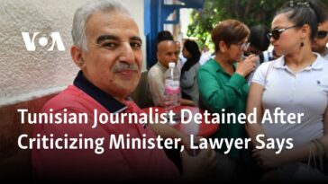 Periodista tunecino detenido tras criticar al ministro, dice abogado
