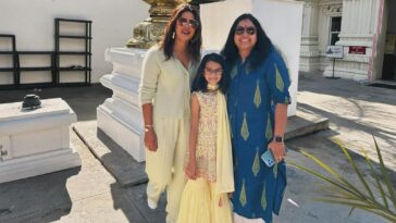 Priyanka Chopra y Nick Jonas posan con fans en el templo de Malibú: 'Sin rabietas estrelladas'