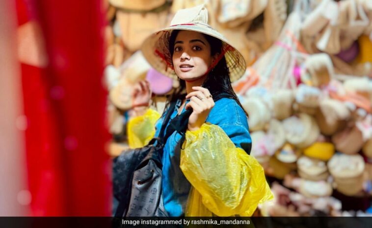 Rashmika Mandanna Poses Adorably Wearing Her Many Hats. See Pics