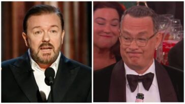 Ricky Gervais critica a las celebridades de Hollywood por su amistad con Jeffrey Epstein en un monólogo resurgido de los Globos de Oro 2020