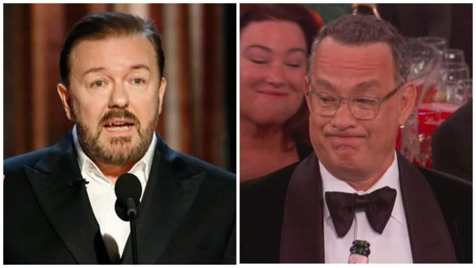 Ricky Gervais critica a las celebridades de Hollywood por su amistad con Jeffrey Epstein en un monólogo resurgido de los Globos de Oro 2020
