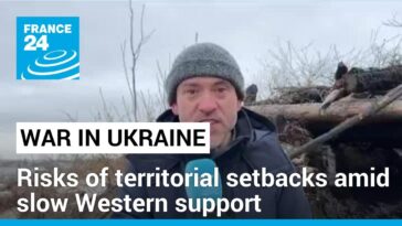 "Si el apoyo occidental a Ucrania se ralentiza, existen riesgos reales de retrocesos territoriales"