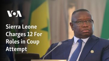 Sierra Leona acusa a 12 personas por su participación en intento de golpe de estado