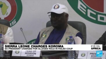 Sierra Leona acusa al expresidente Koroma de traición por intento de golpe de Estado