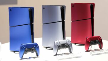 Sony llevó sus nuevos colores de PS5 al CES