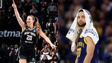 Stephen Curry de los Warriors se enfrentará a Sabrina Ionescu de la WNBA en tiroteos de 3 puntos en el fin de semana All-Star, según informe
