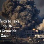 Sudáfrica llevará a Israel ante el máximo tribunal de la ONU por denuncia de genocidio en Gaza
