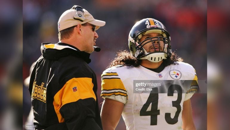 Troy Polamalu 'ni siquiera sabía que el entrenador Cowher todavía estaba entrenando' cuando los Steelers lo seleccionaron
