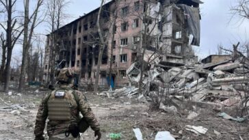 Un muerto y un herido en ataques con misiles rusos contra Avdiivka