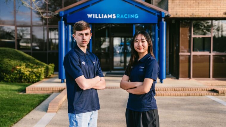 Williams suma dos jóvenes más a la Academia de Pilotos para la temporada 2024