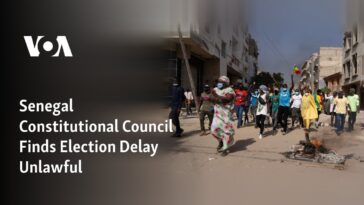 El Consejo Constitucional de Senegal considera ilegal el retraso de las elecciones