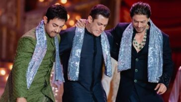 Aamir Khan, Salman Khan, Shah Rukh Khan fallan en los pasos de Naatu Naatu, prueba este loco movimiento en Ambani bash.  Mirar