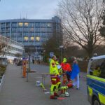 Alemania: Mujer se atrinchera dentro de una clínica
