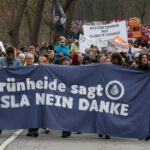 Alemania: Protesta contra los planes de Tesla de ampliar la 'Gigafábrica'