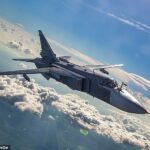 Los aviones de la RAF fueron atacados por aviones de guerra rusos sobre el Mar Negro, dijo Moscú.
