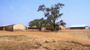 A general view of Kuriga school, where more than 250 pupils kidnapped by gunmen. The Kaduna state attack was the second mass kidnapping in a week in Africa's most populous state, where heavily armed criminal gangs on motorbikes target victims in villages and schools and along highways in the hunt for ransom payments. (Haidar Umar / AFP)