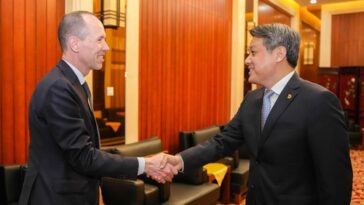 Sweden&apos;s ambassador-designate to Pyongyang visiting N. Korea