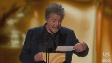 El error de Al Pacino en los Oscar fue una "decisión creativa predeterminada"