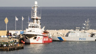 ? En directo: Barco de primeros auxilios sale del puerto de Chipre rumbo a Gaza