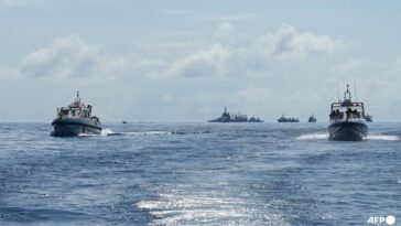 Filipinas dice tripulación herida y embarcaciones dañadas por la Guardia Costera de China