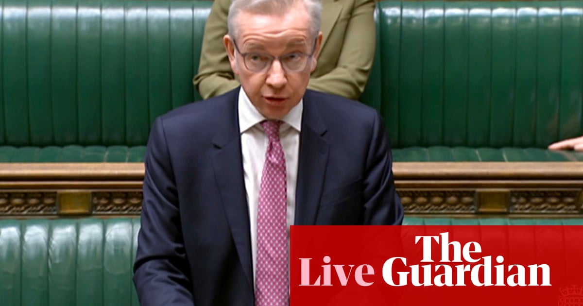 Gove nombra grupos que podrían ser investigados según la nueva definición de extremismo – Política del Reino Unido en vivo
