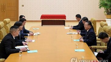 N. Korean delegation departs for Mongolia